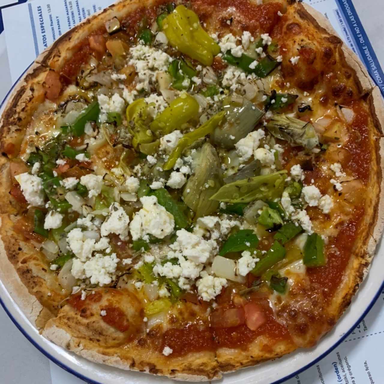 panos pizza vegetatiana