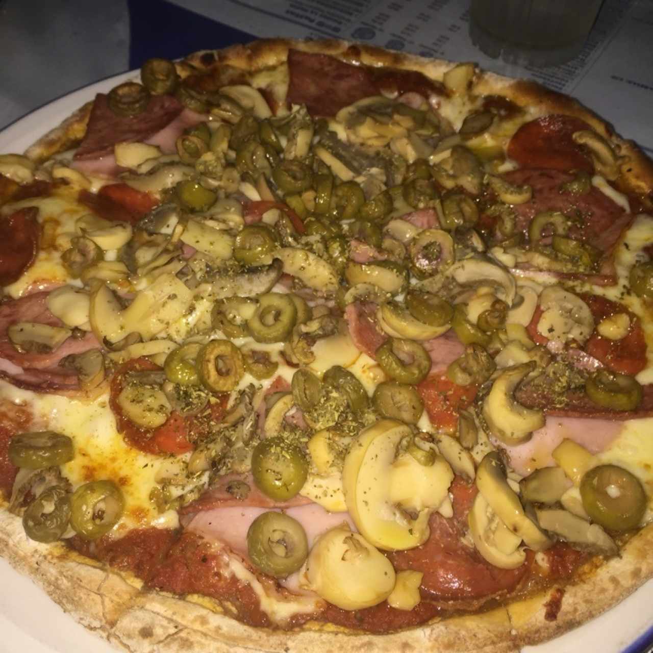 pizza de combinación