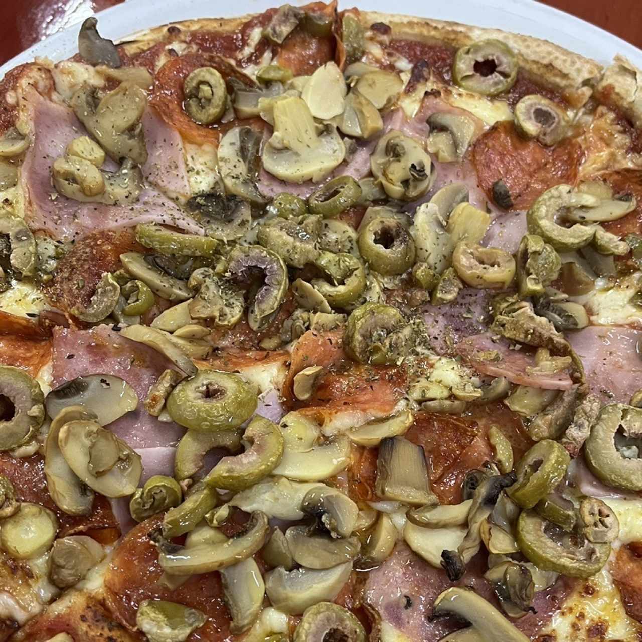 Pizza de combinación 