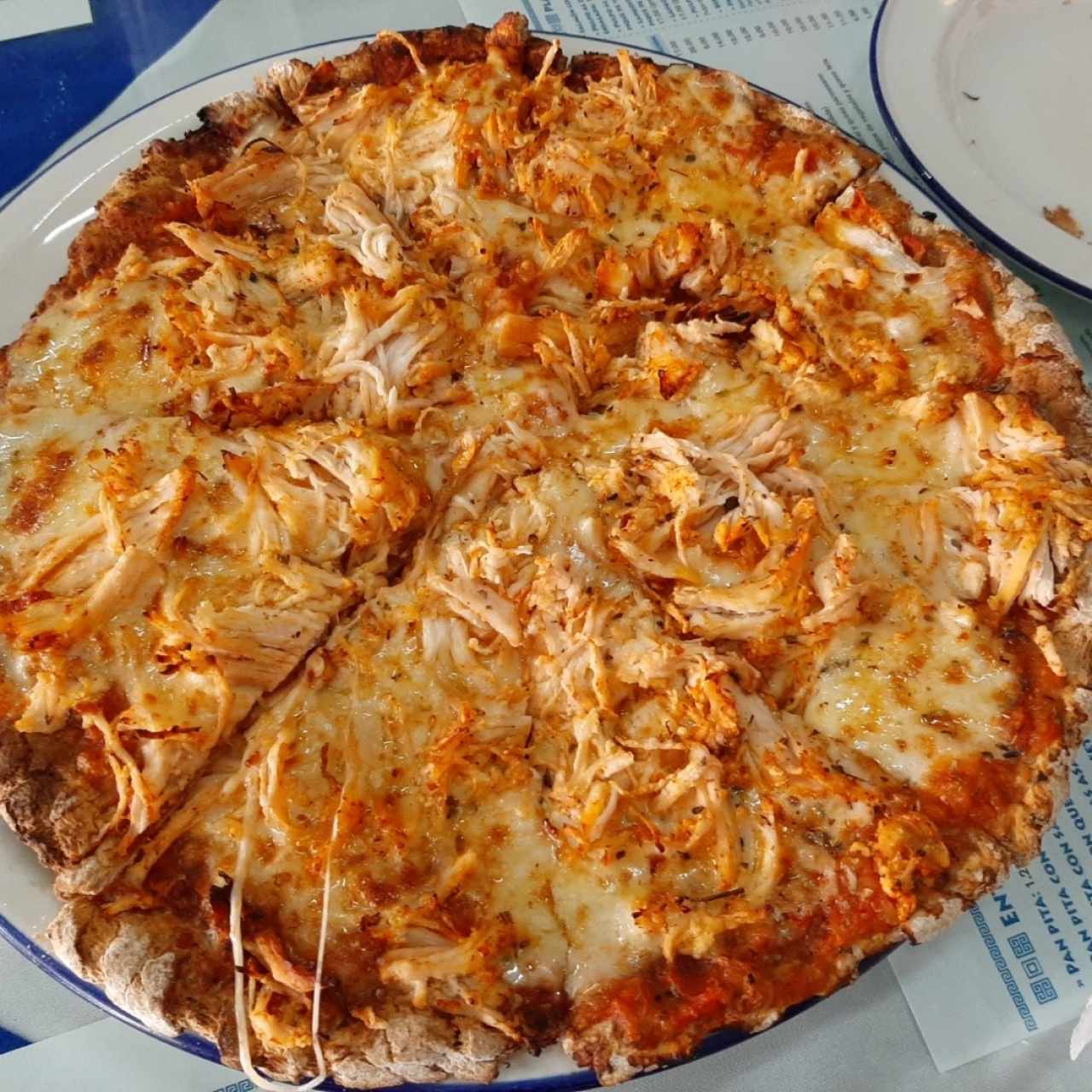 Pizza de Pollo con Pan integral