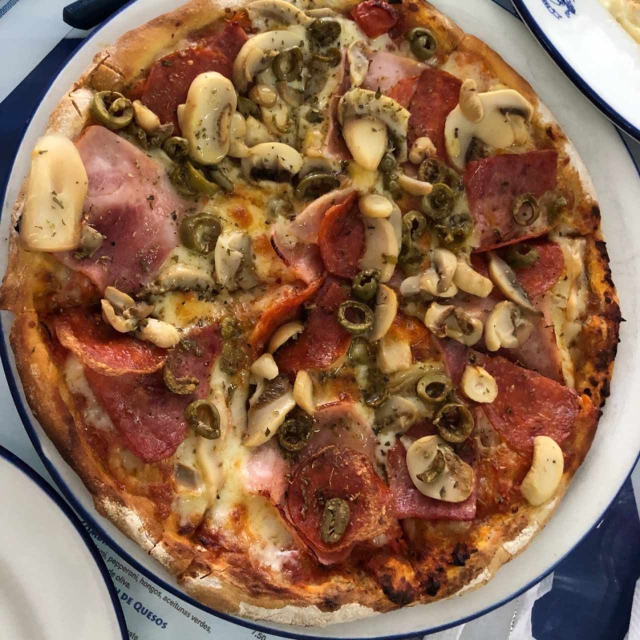 pizza de combinación