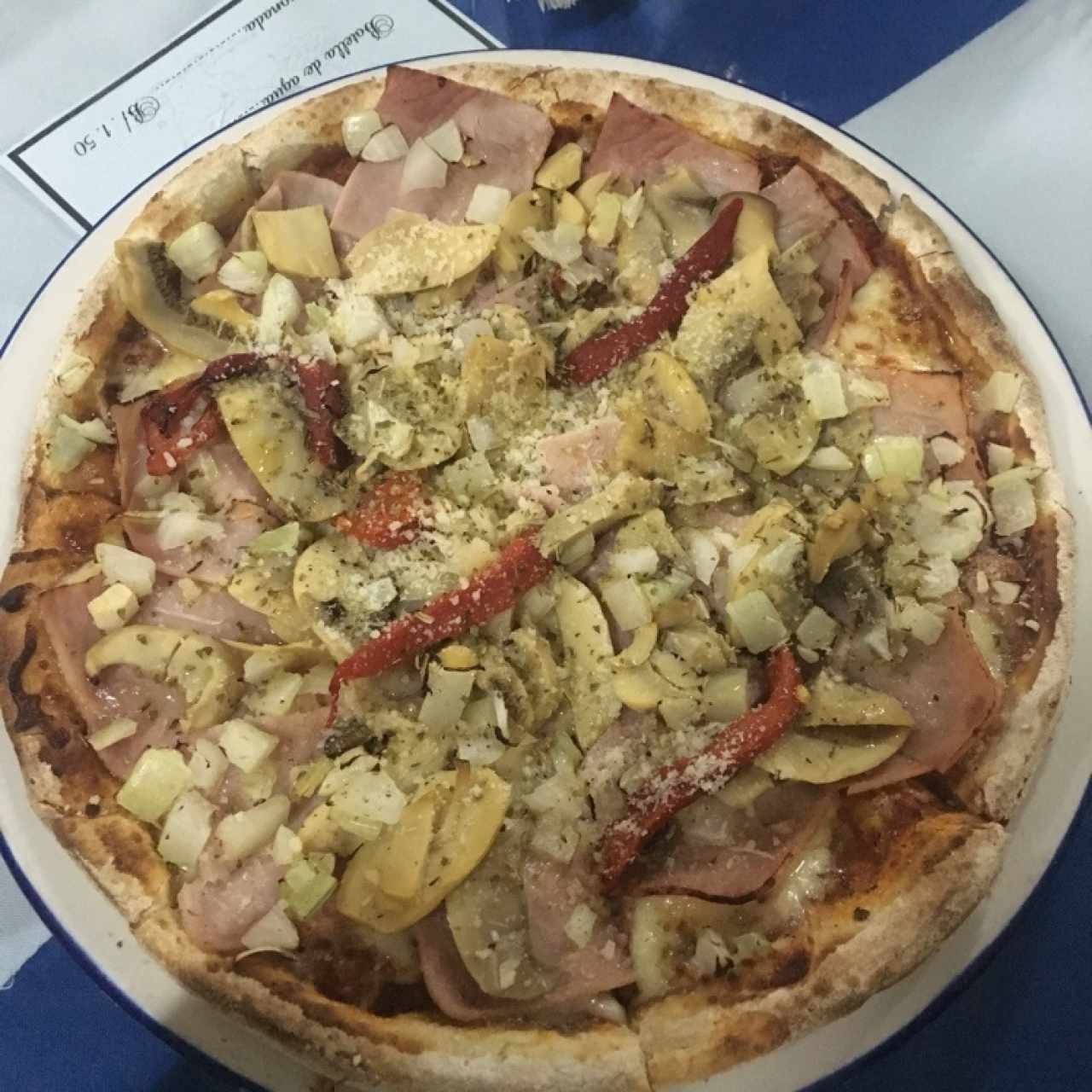 panos kretan house pizza