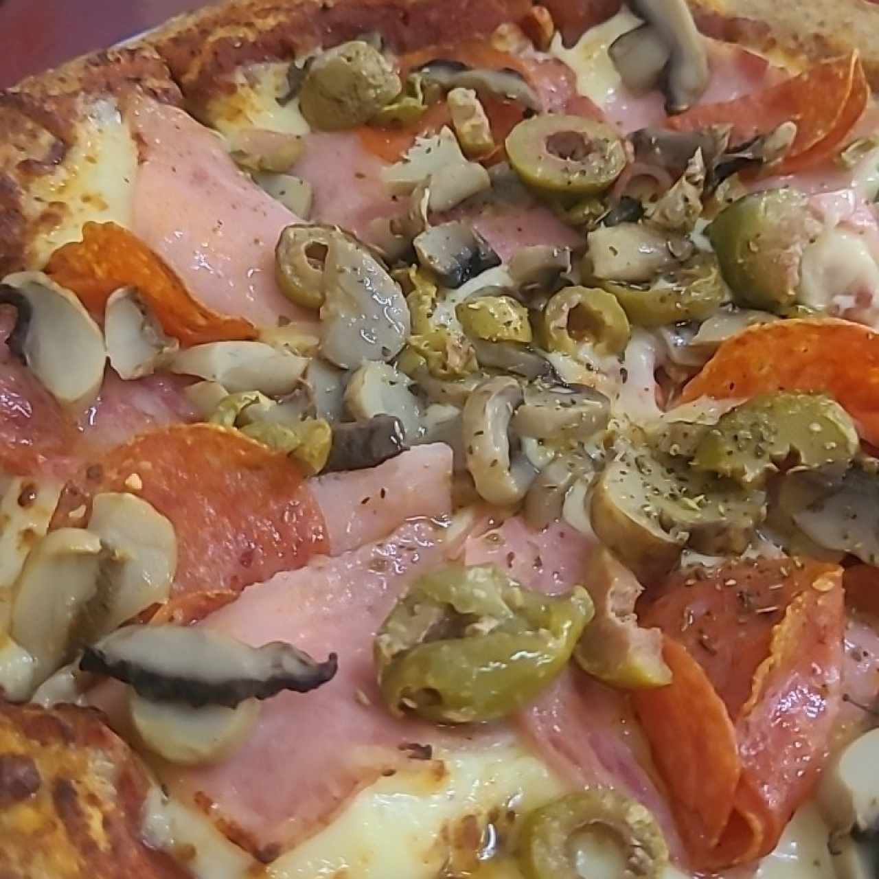 pizza de combinación 