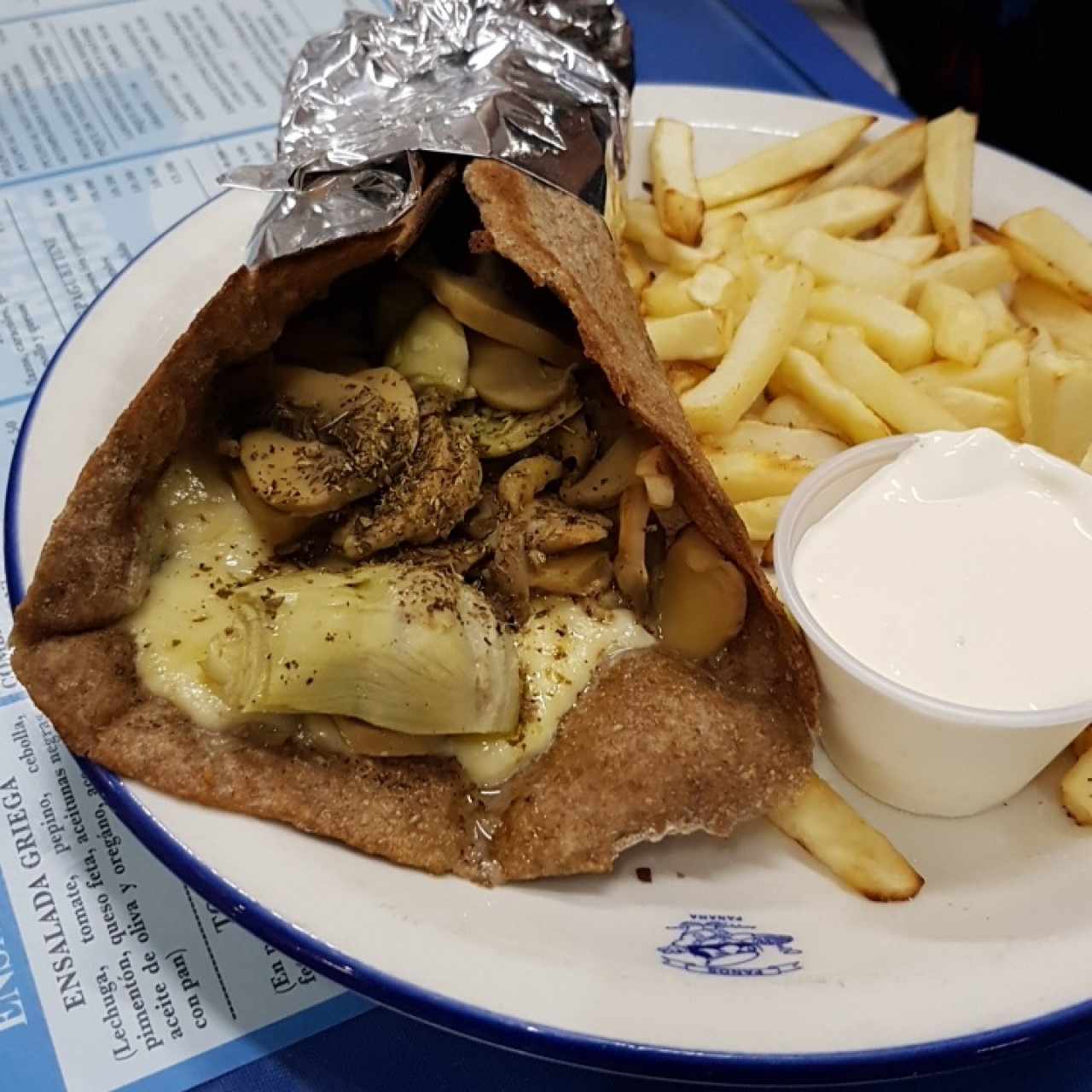 Gyro de Vegetales