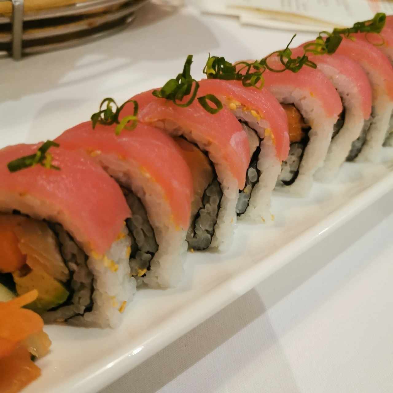 sushi salmon y atún