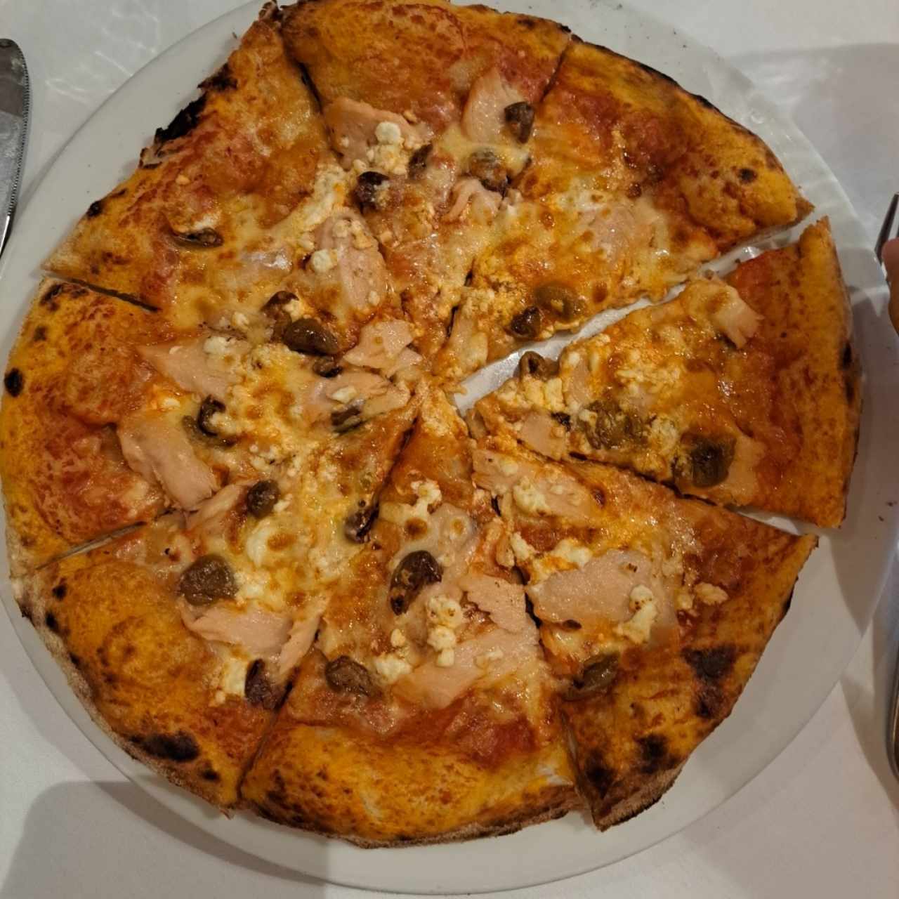 Pizza de Salmón 