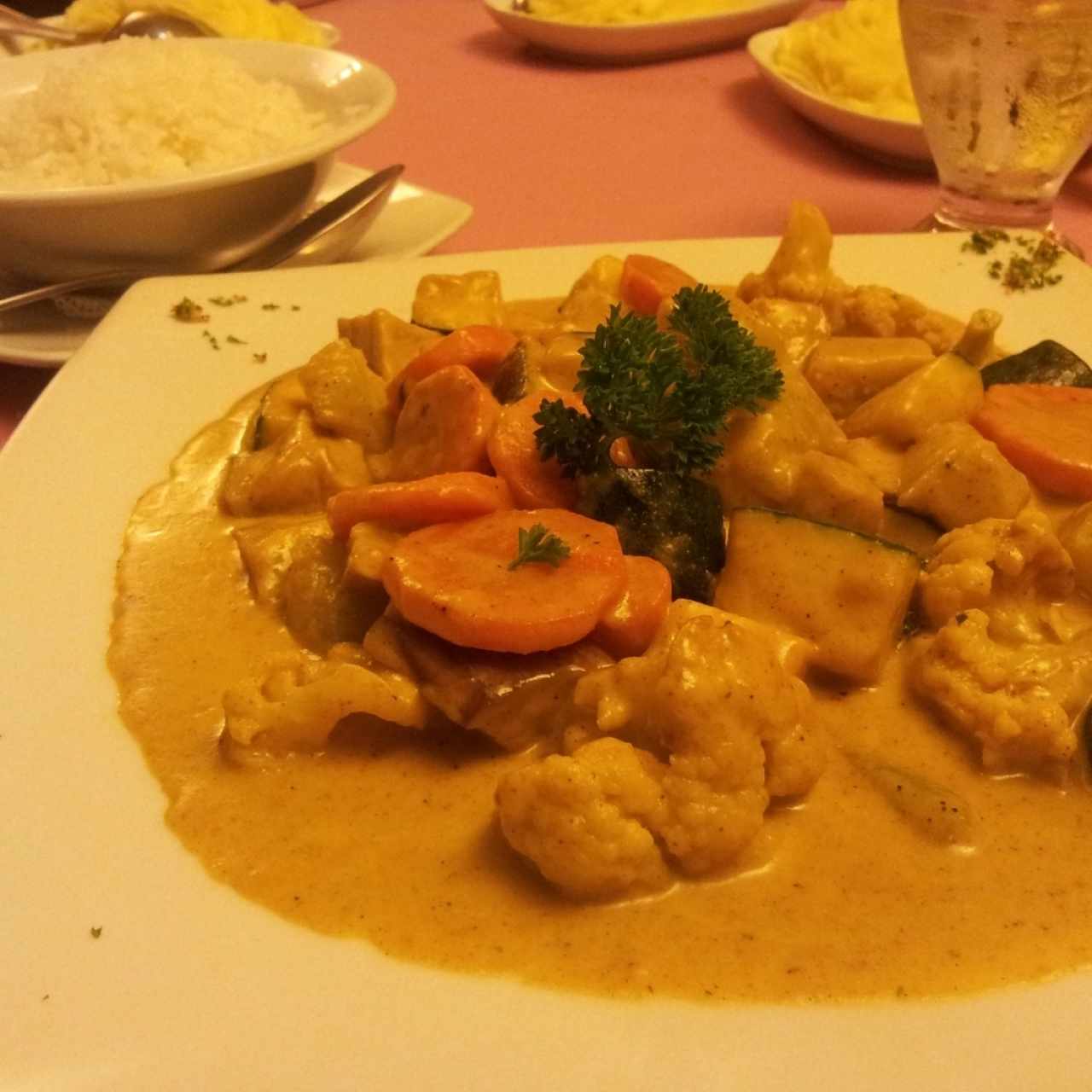 curry de vegetales