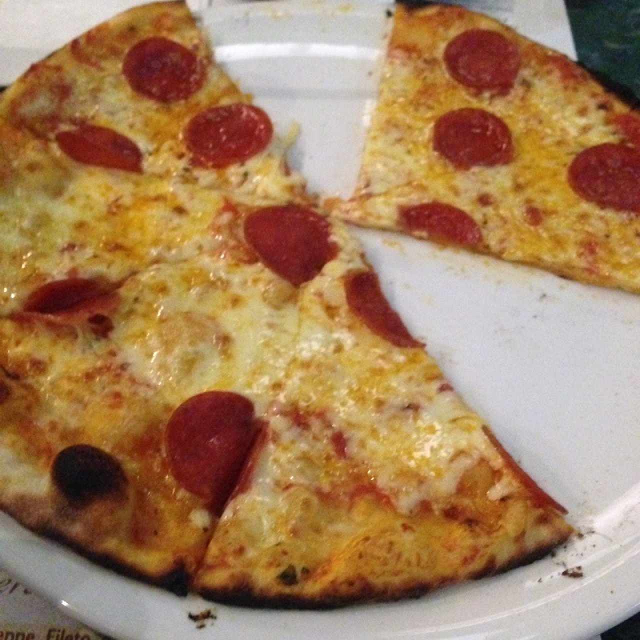 pizza peperoni de 12"