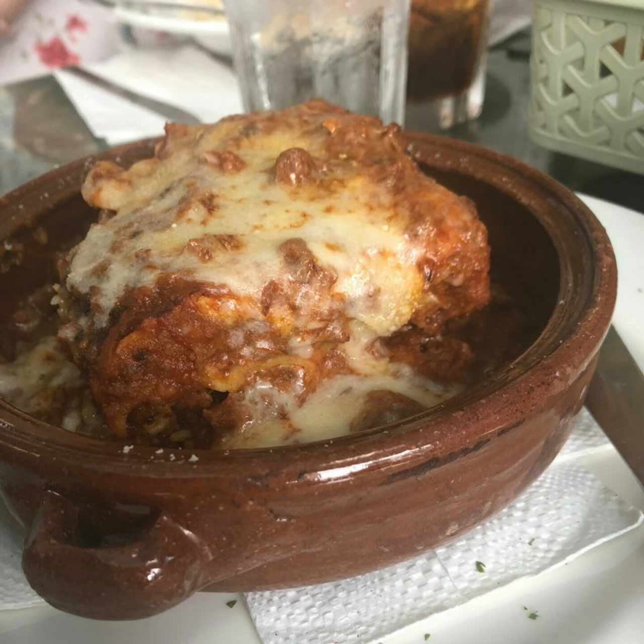 Lasagna a la Boloñesa