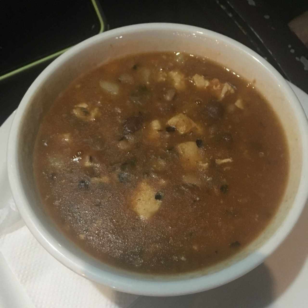 sopa de minestrone con pechuga 