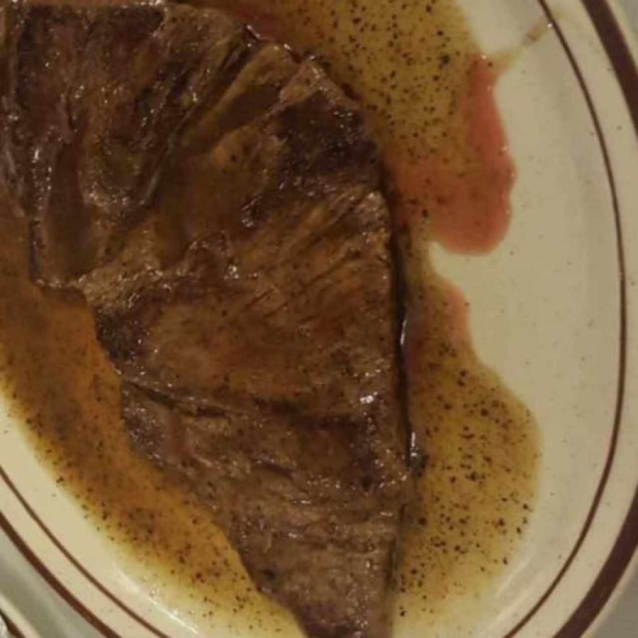 Filete a la pimienta