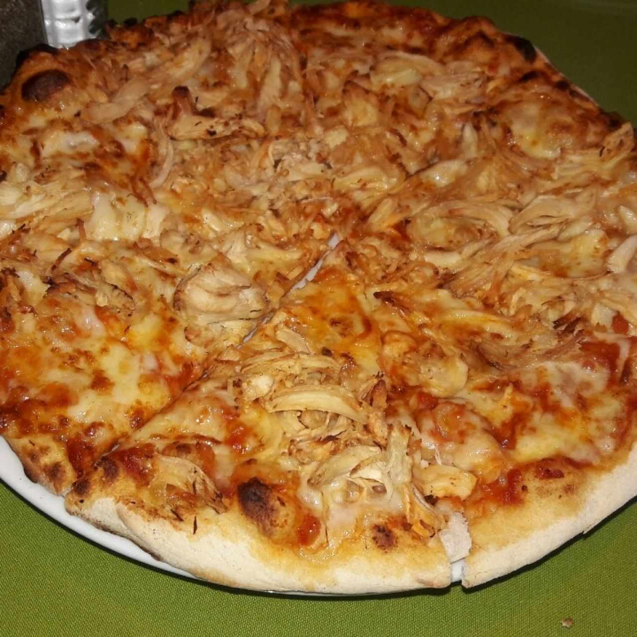 Pizza de pollo