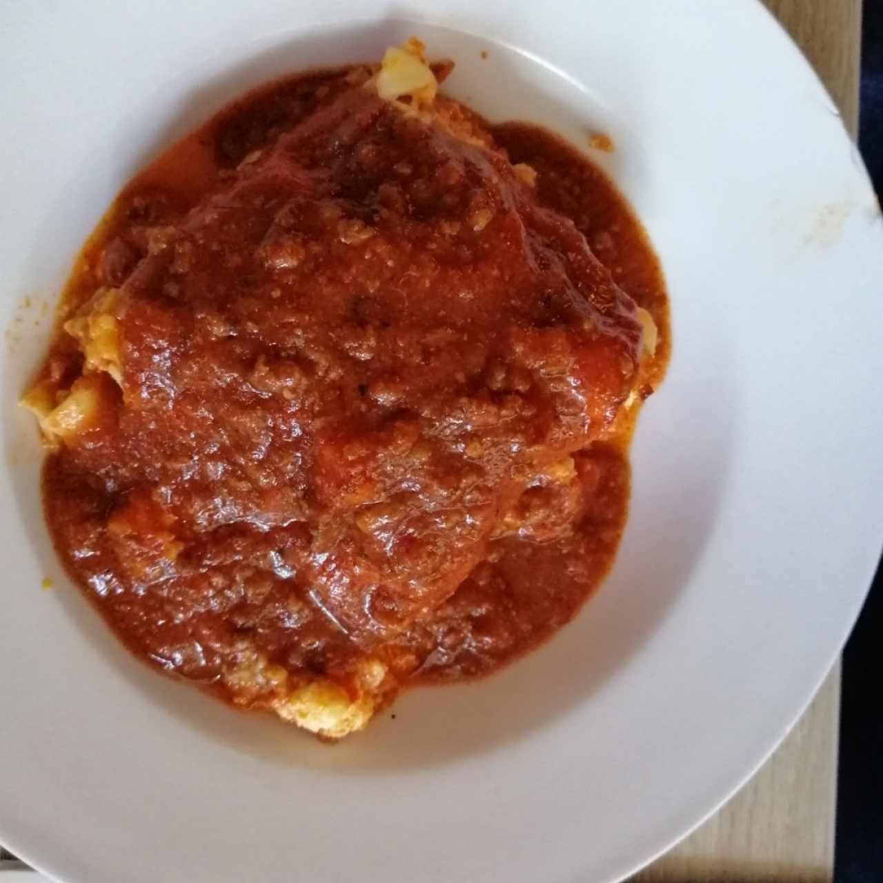 Lasagna de carne