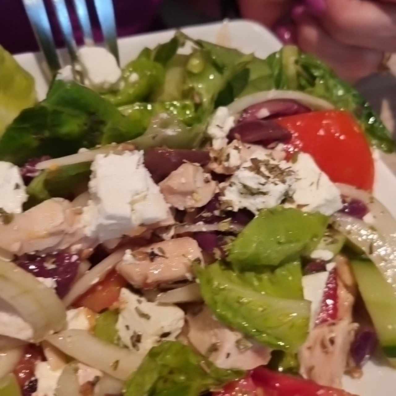 ensalada césar de pollo