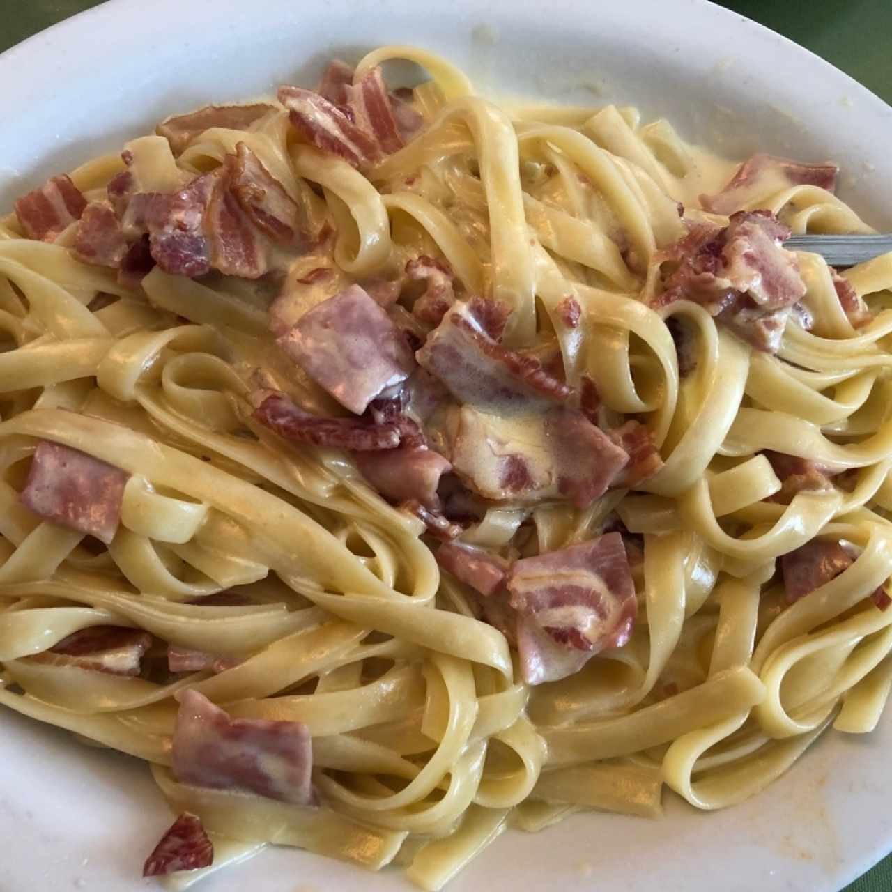 fettucini carbonara