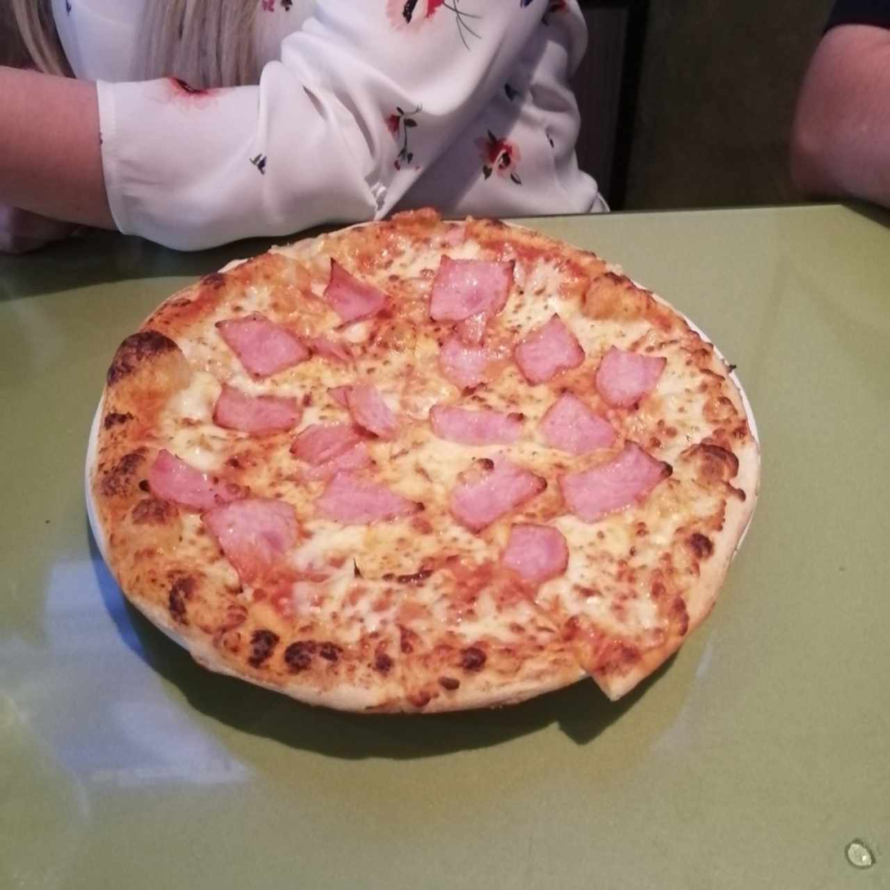 pizza jamon