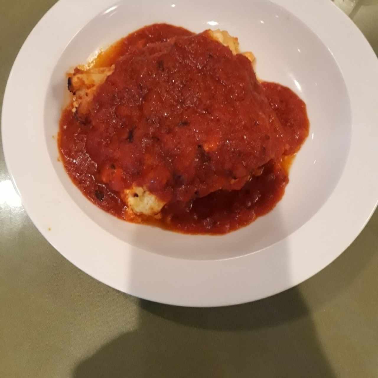 lasagña de pollo 