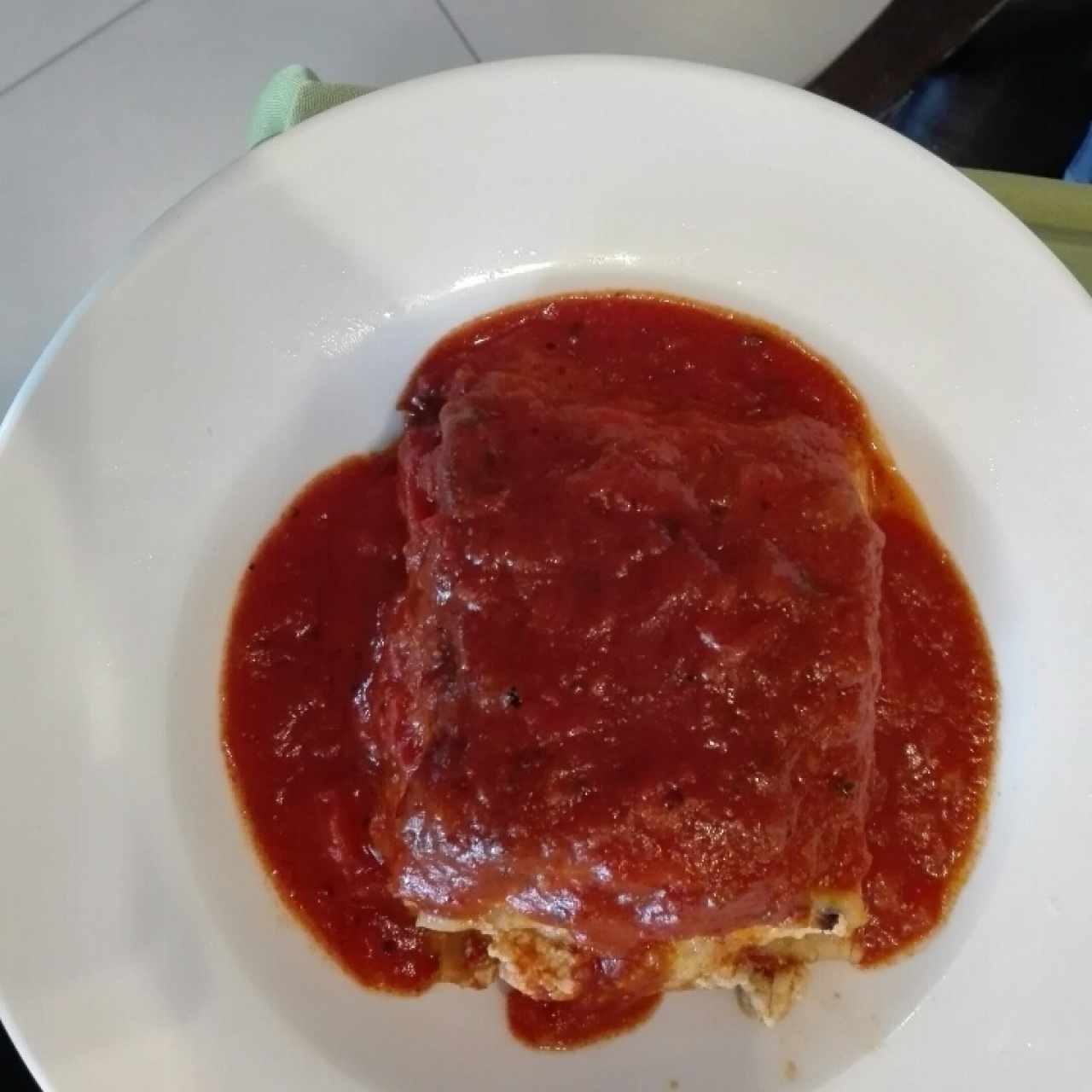 lasagna de pollo