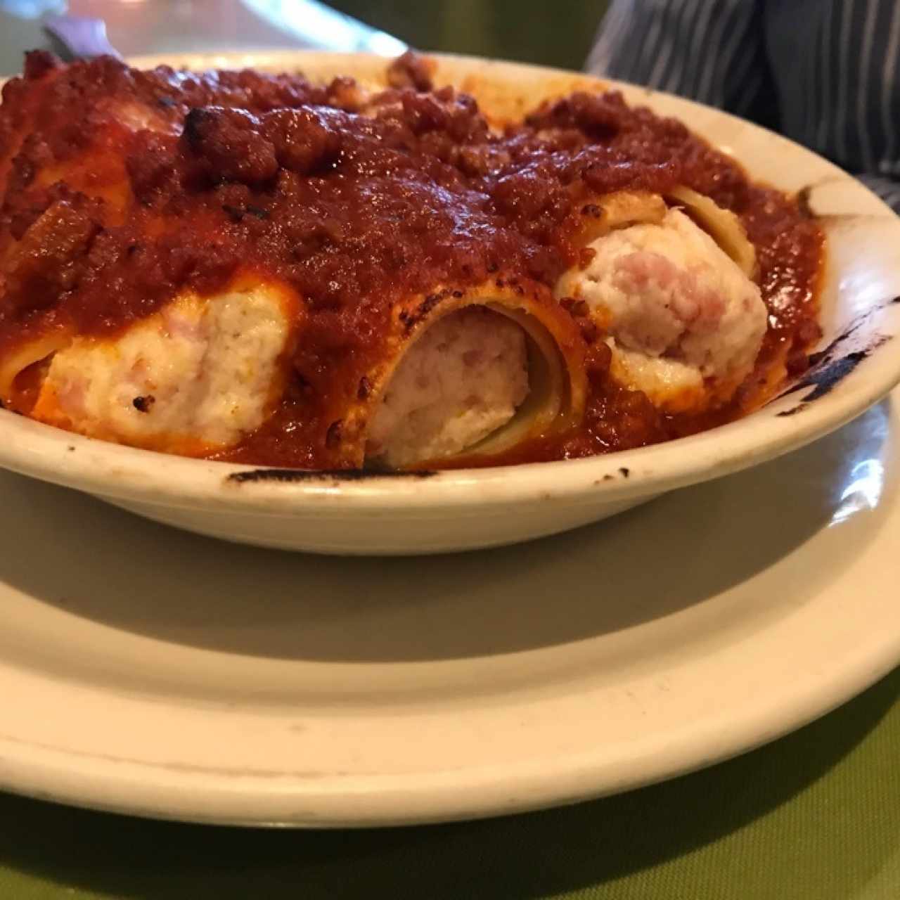 Canelones a la Boloñesa