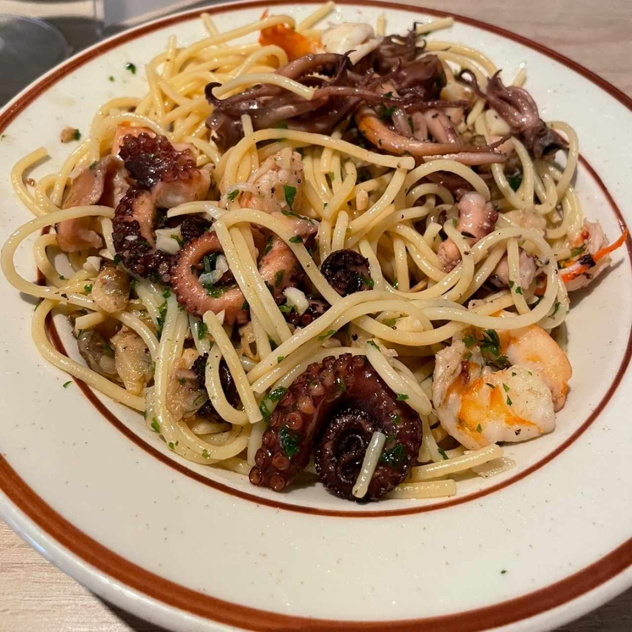 SPAGHETTINI ALLÁ PESCATORE