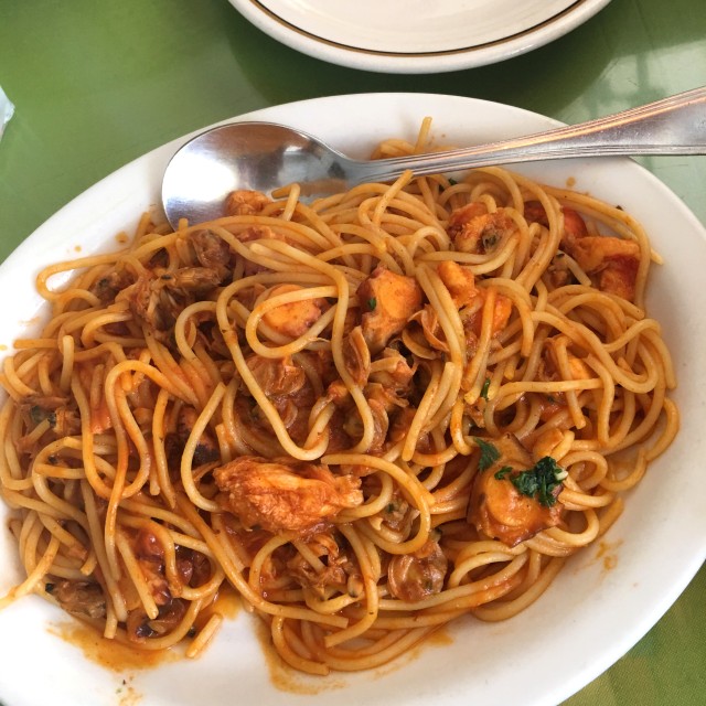 Spaguetti de Mariscos