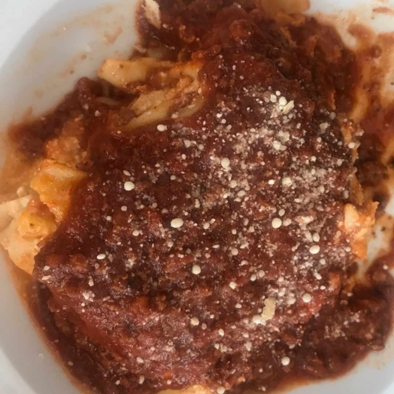 Lasagna en salsa pomodoro