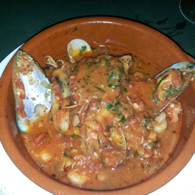 casuela de mariscos