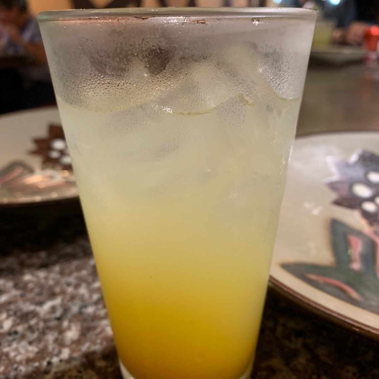 limonada de maracuyá