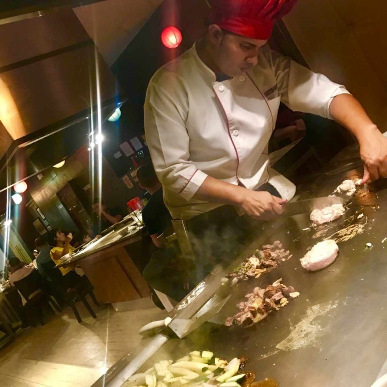 Chef en acción