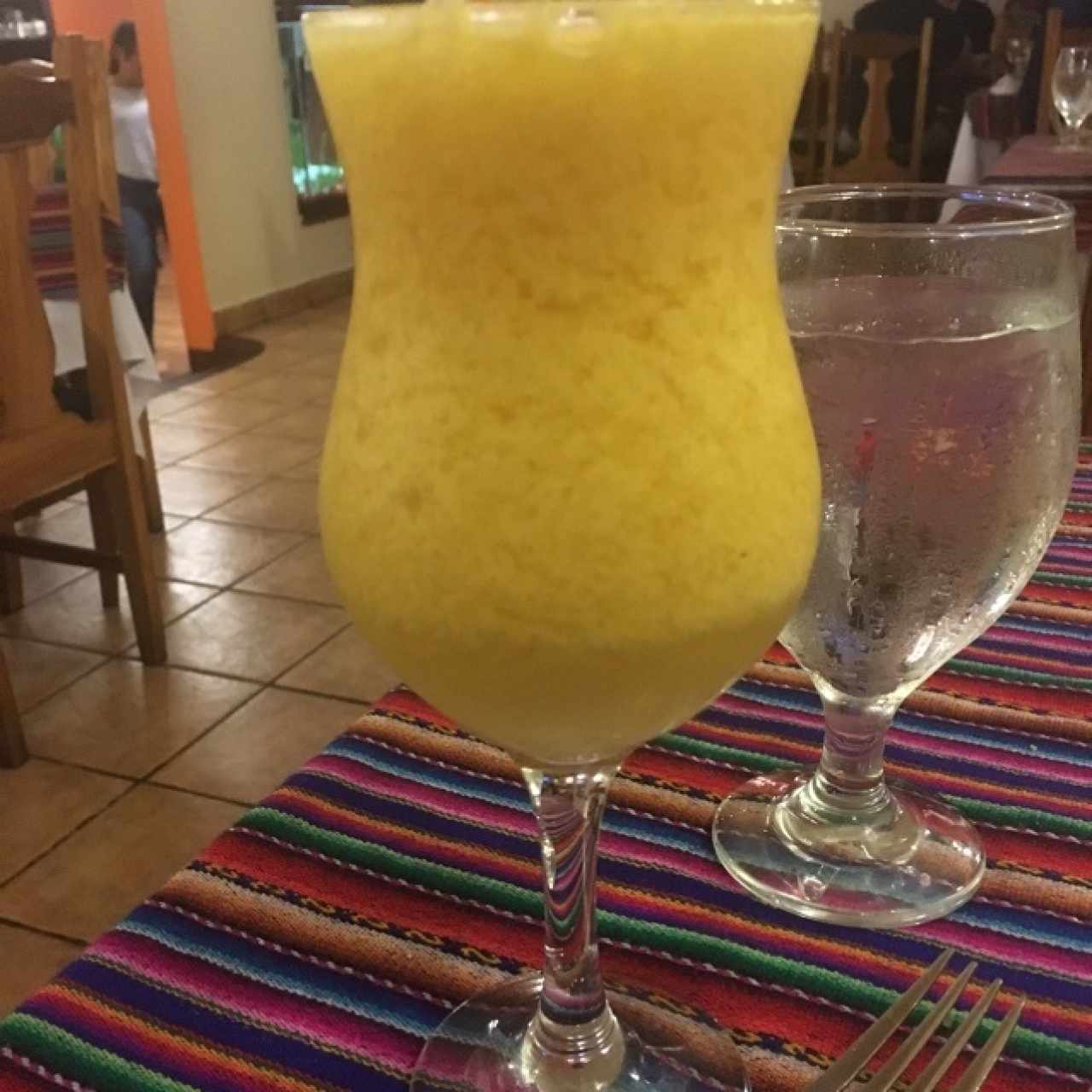 Licuado de maracuyá