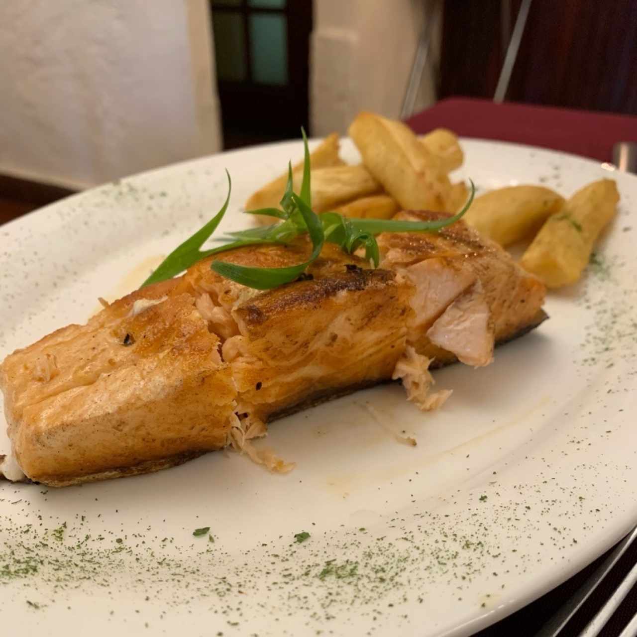 Salmon a la Parrilla