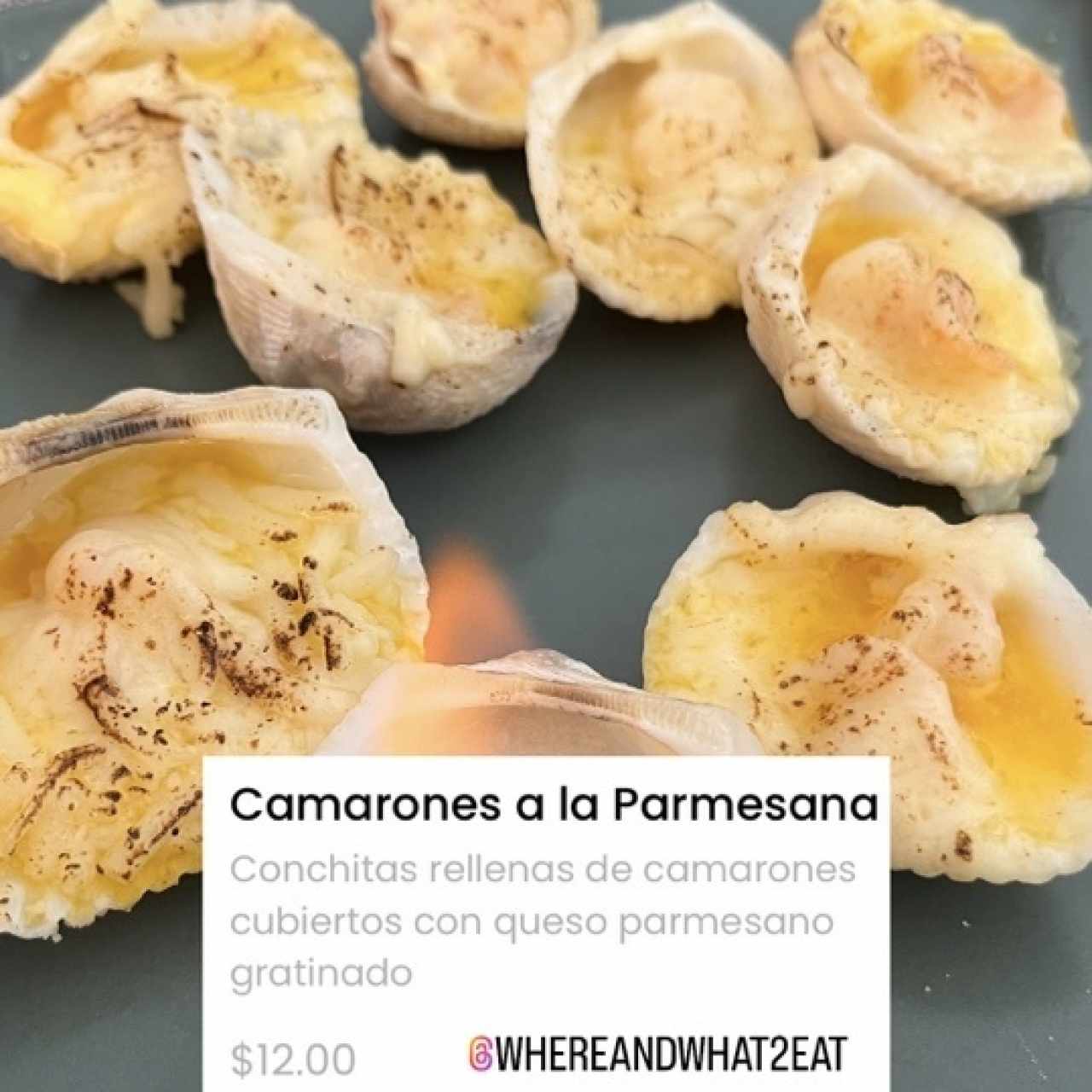 Camarones a la Parmesana