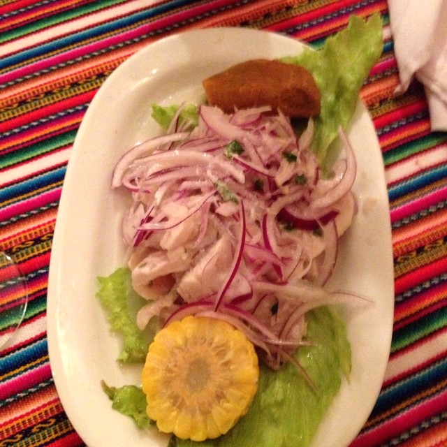 Ceviche de Corvina