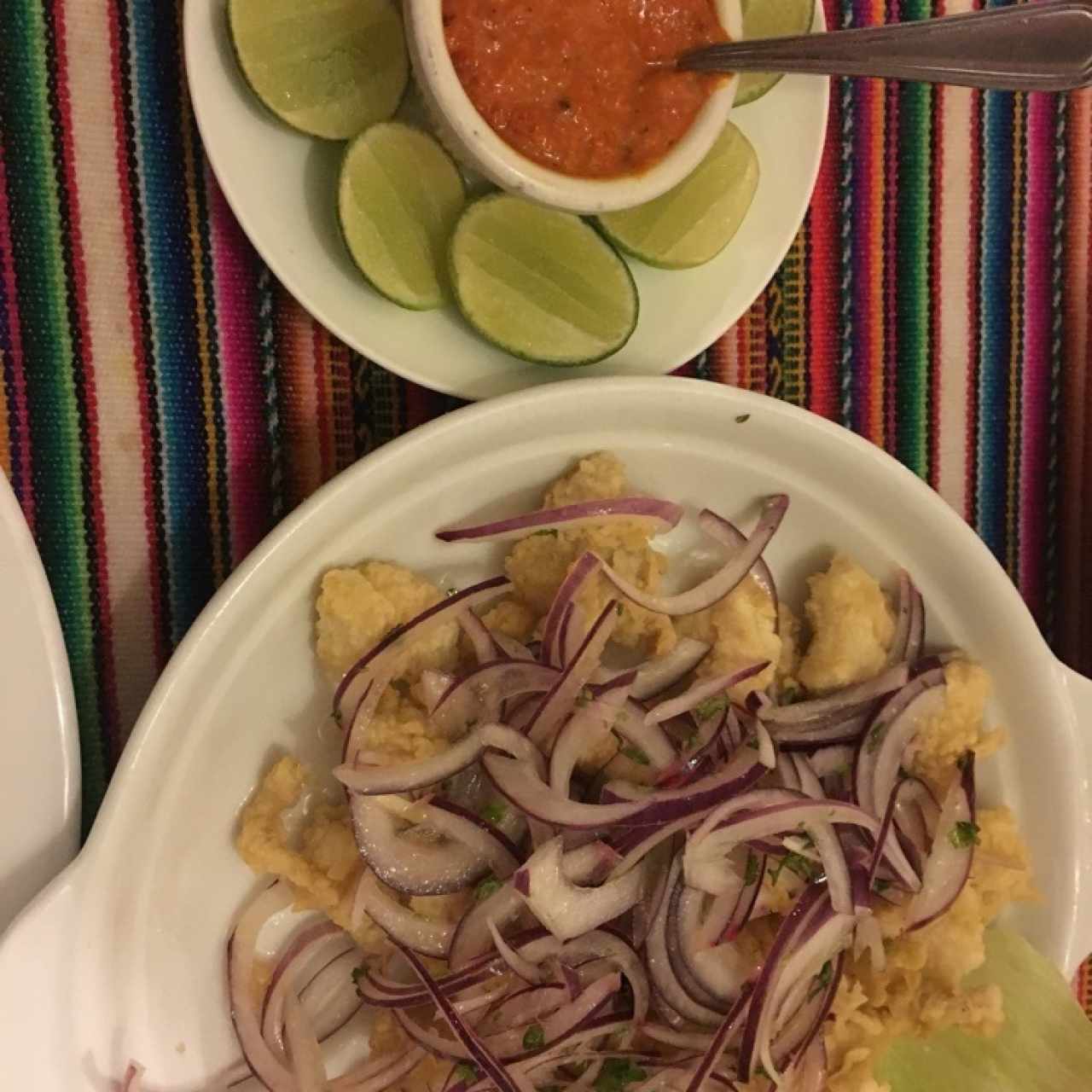 ceviche feito y picante 