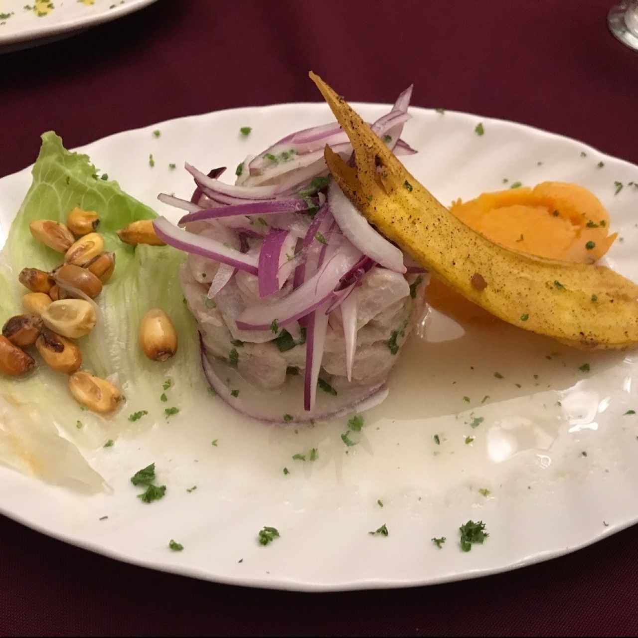 Ceviche de pescado