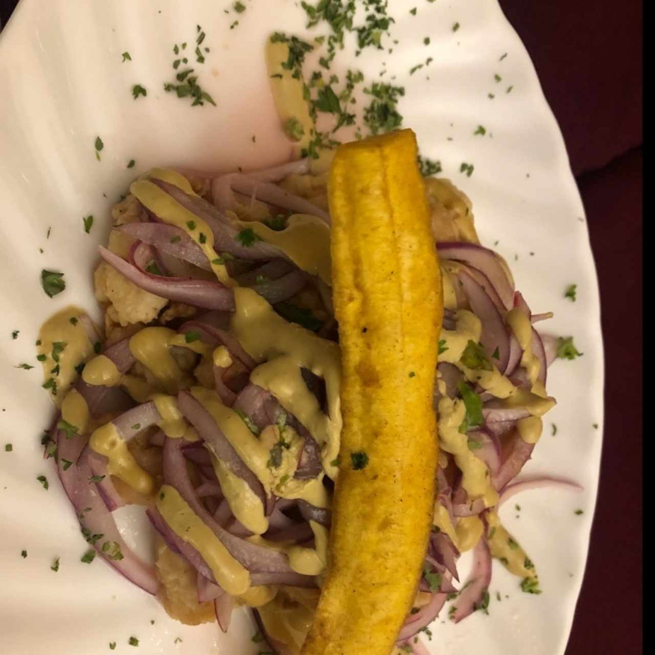 Ceviche Frito de Crovina 