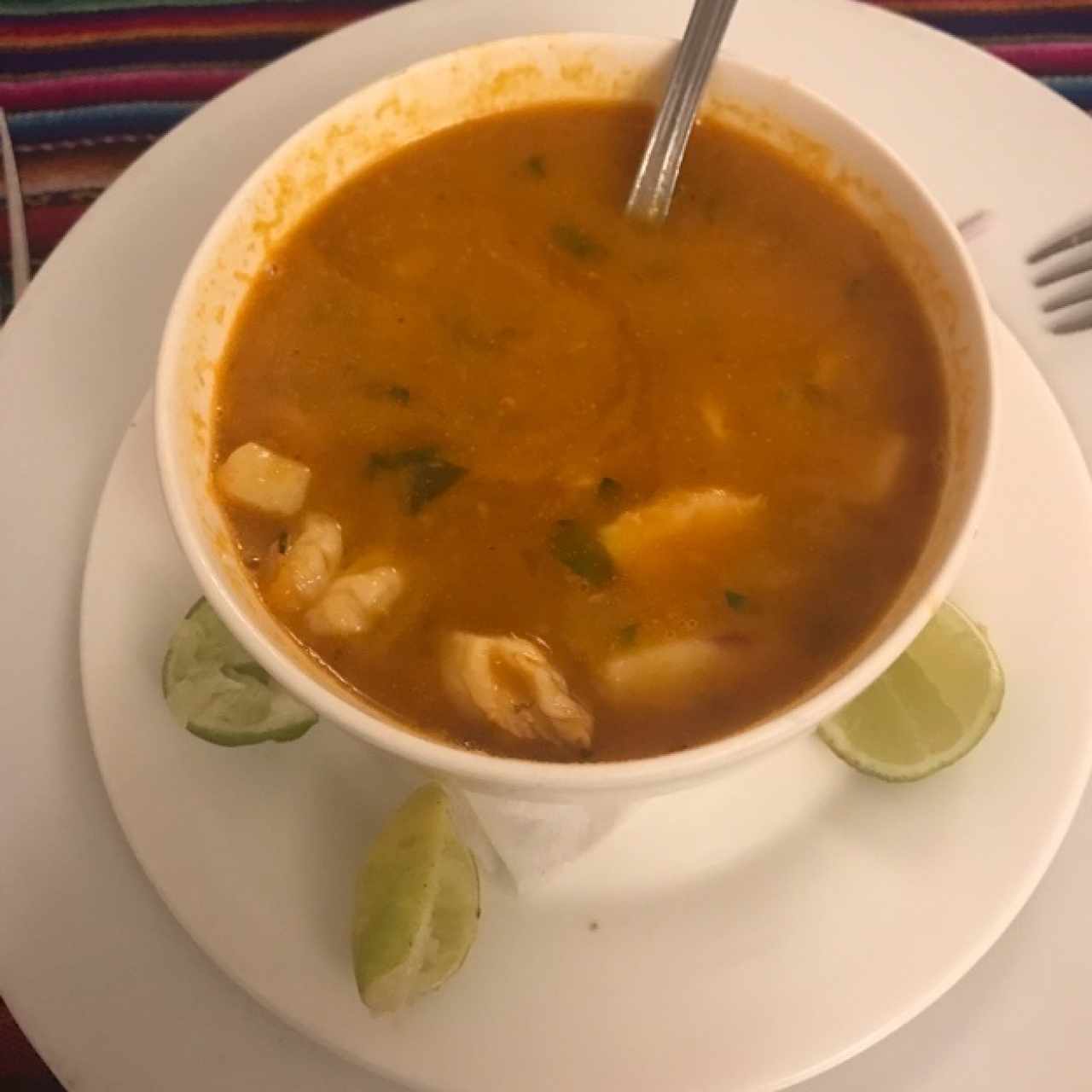 sopa de mariscos