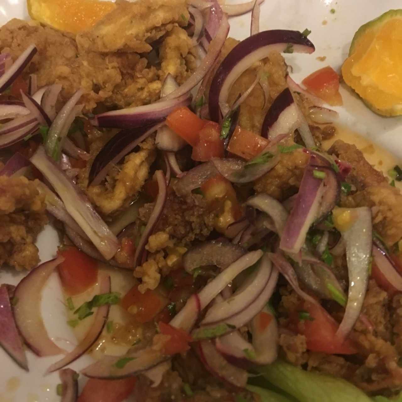 jalea de mariscos