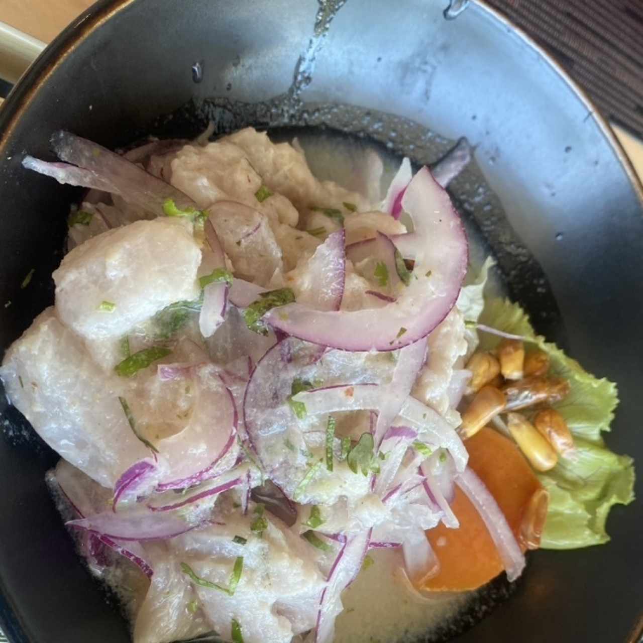 Entradas Frías - Ceviche de Pescado