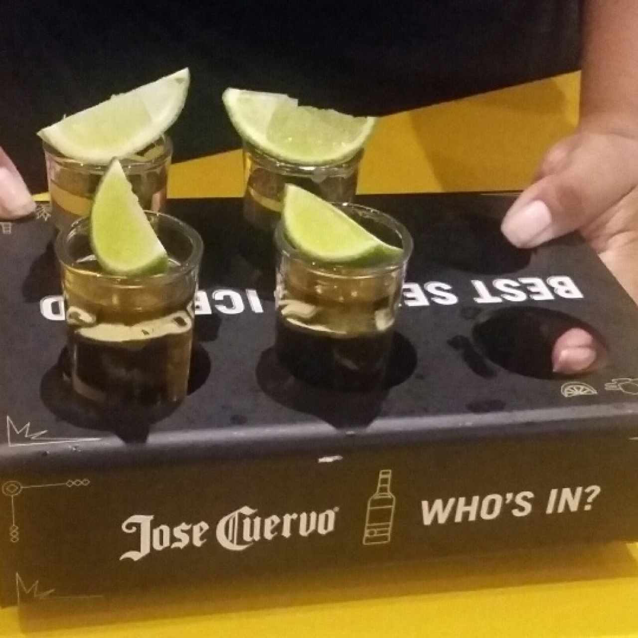 shots de tequila