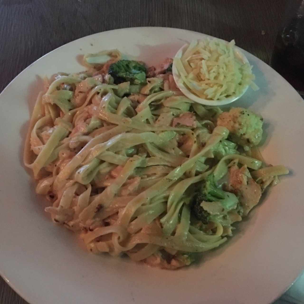 Pasta con Salmón y Brocoli 