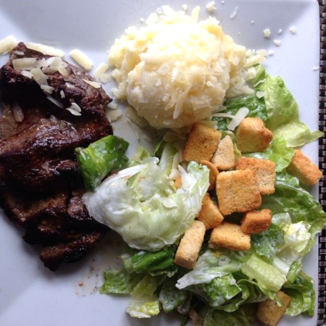 Steak Salad y Pure - Menu Ejecutivo #6