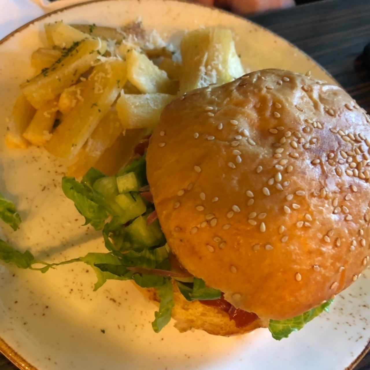 Hamburguesa Preñada / Stuffed Burger