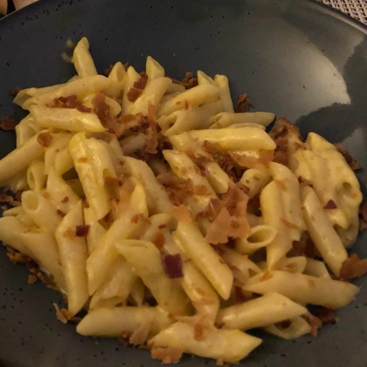mac and cheese con bacon