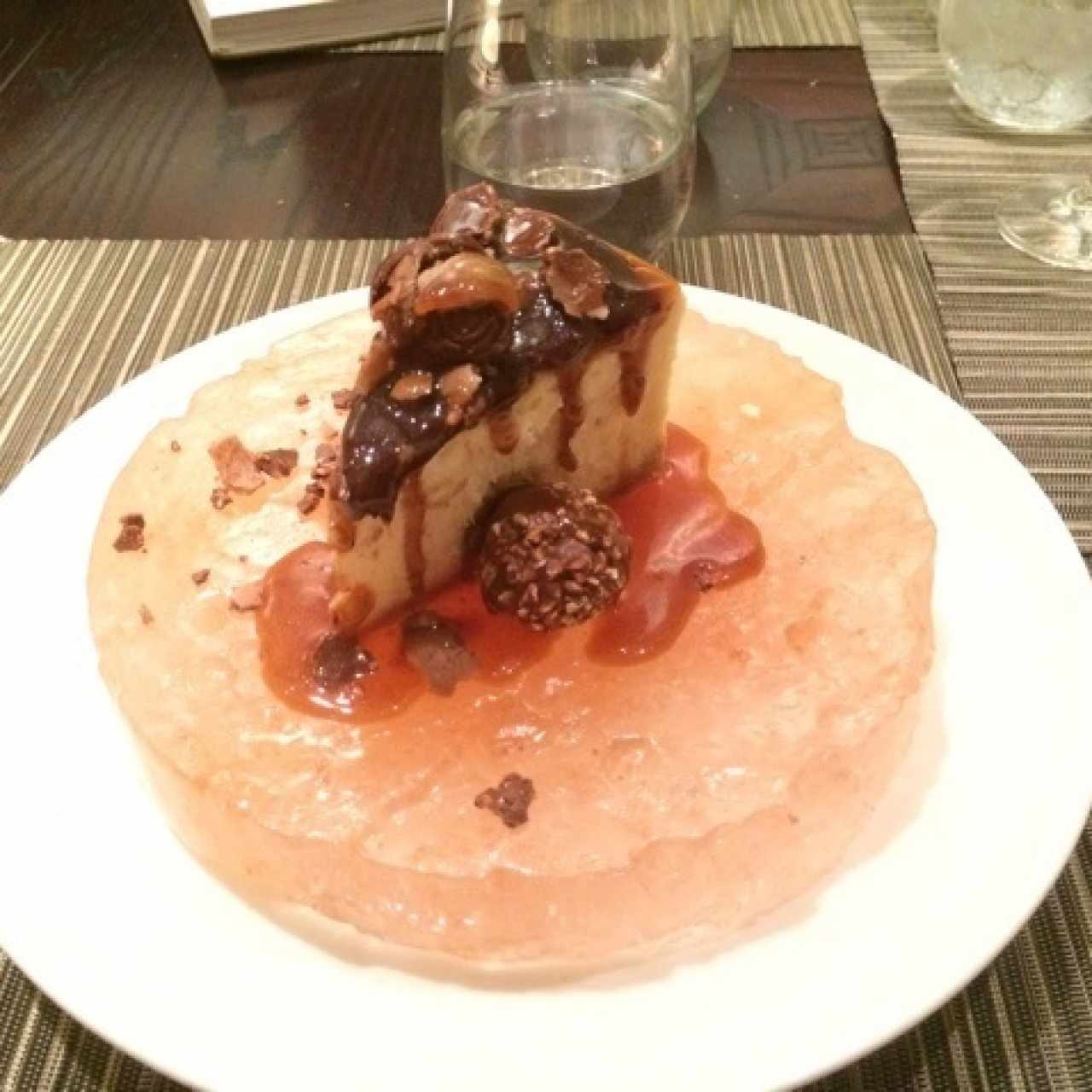 Cheesecake de Ferrero Rocher