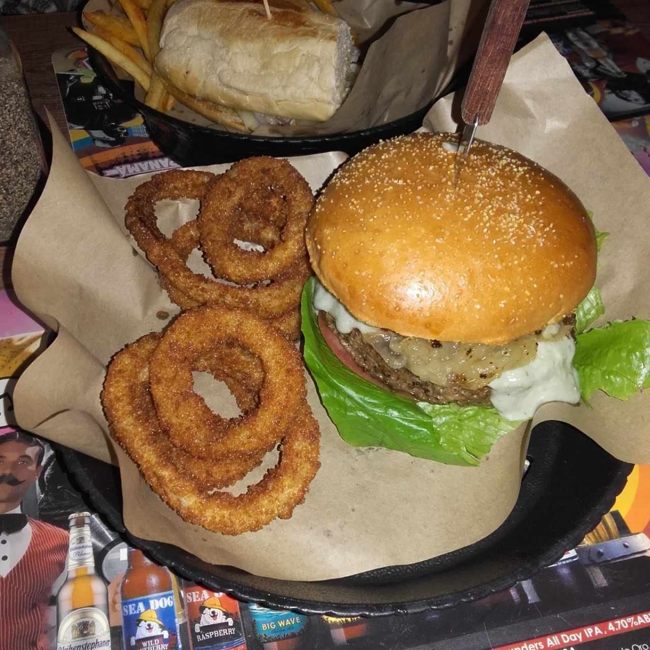 blueCheese & Bacon Burger