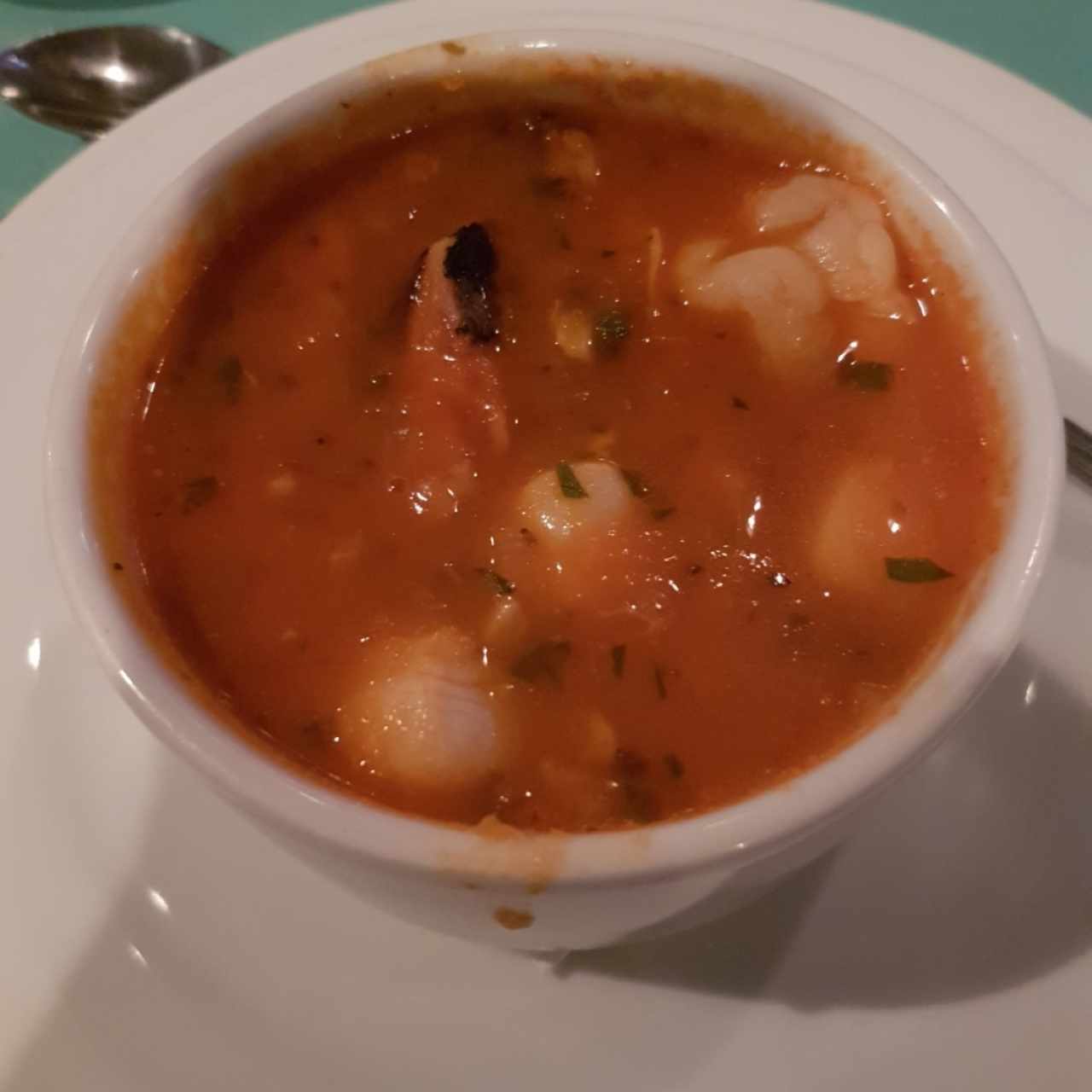 sopa de mariscos