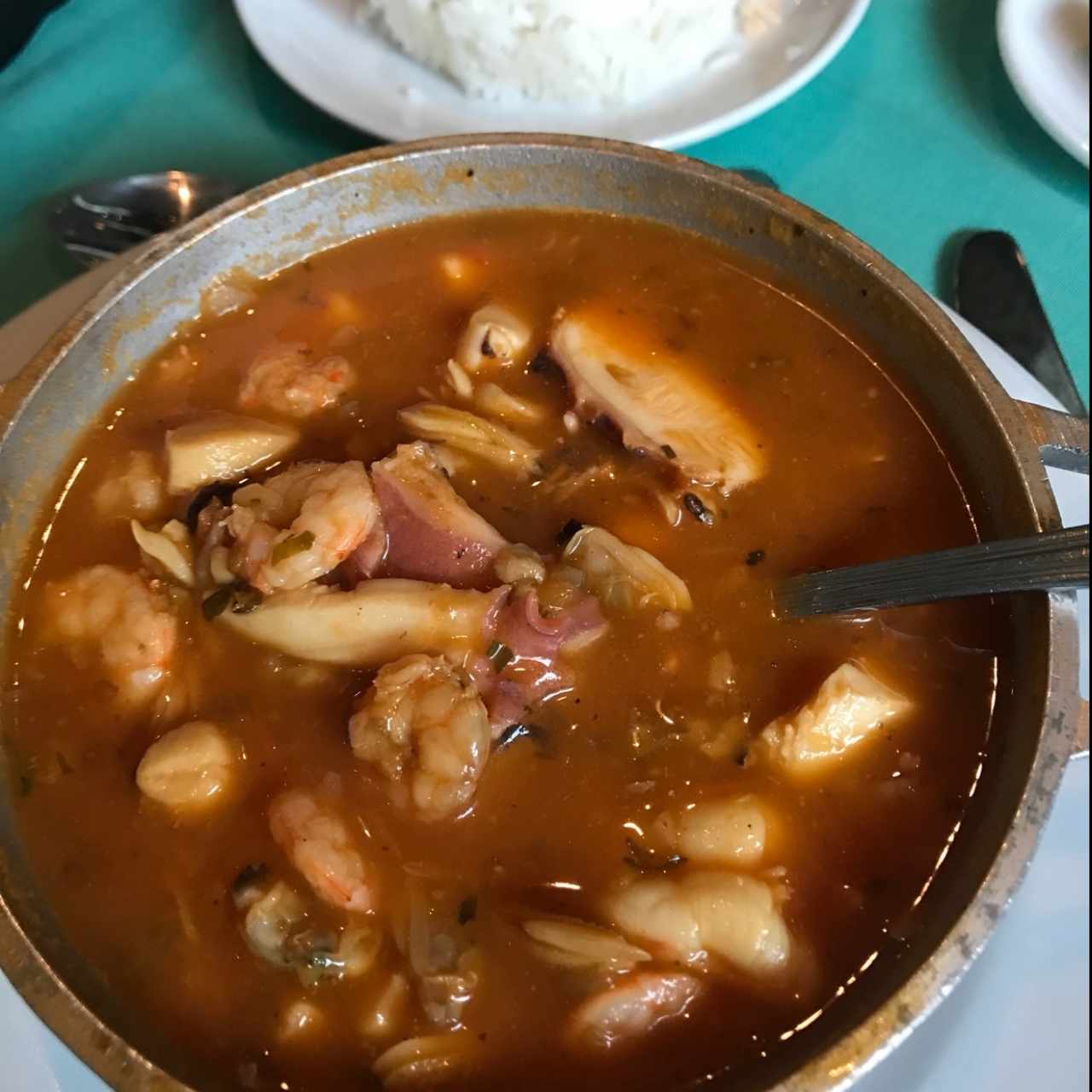 sopa de mariscos 