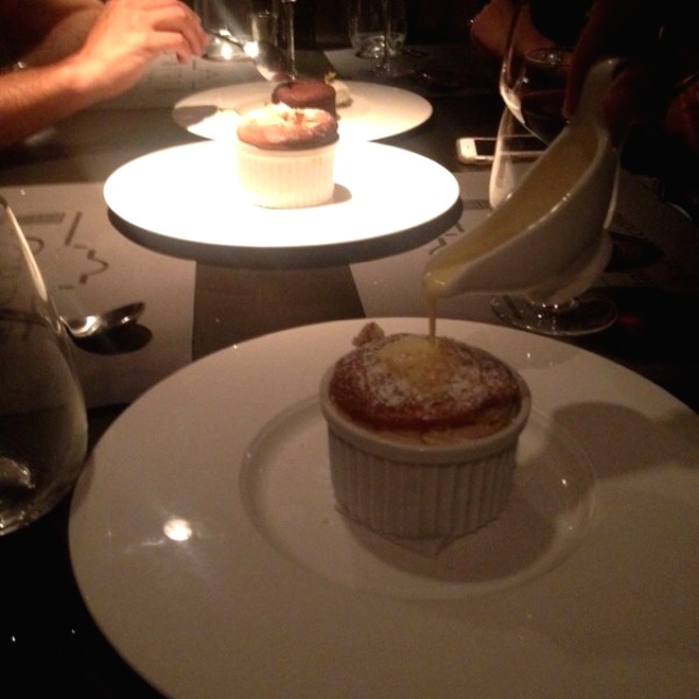 Soufflé Y fondant