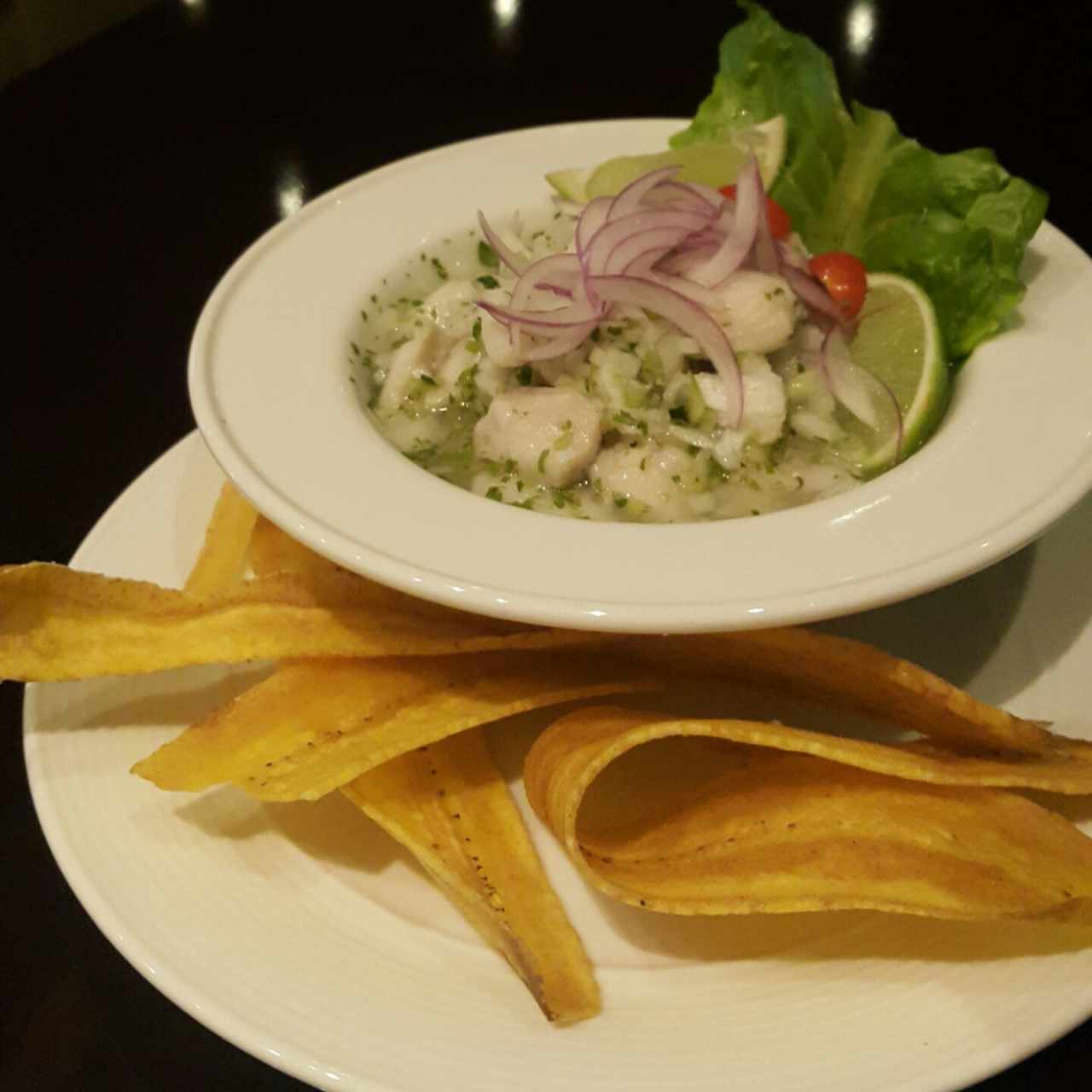 ceviche de corvina 